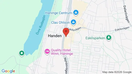 Apartments for rent i Haninge - kort over placeringen
