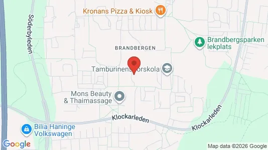 Apartments for rent i Haninge - kort over placeringen