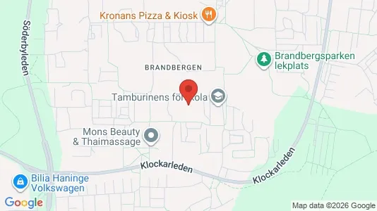 Apartments for rent i Haninge - kort over placeringen
