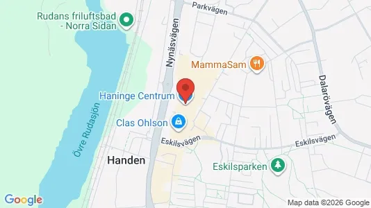 Apartments for rent i Haninge - kort over placeringen