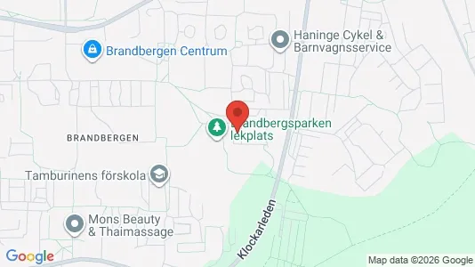 Apartments for rent i Haninge - kort over placeringen
