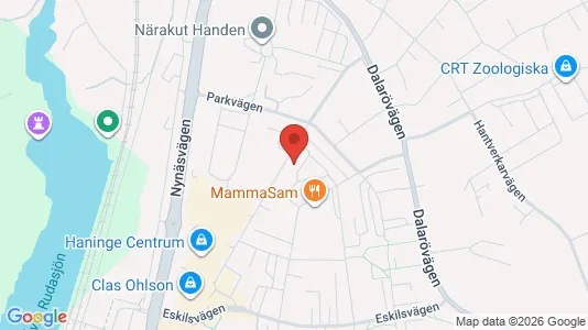 Apartments for rent i Haninge - kort over placeringen