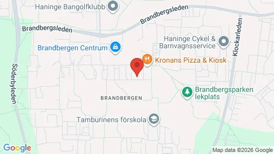 Apartments for rent i Haninge - kort over placeringen