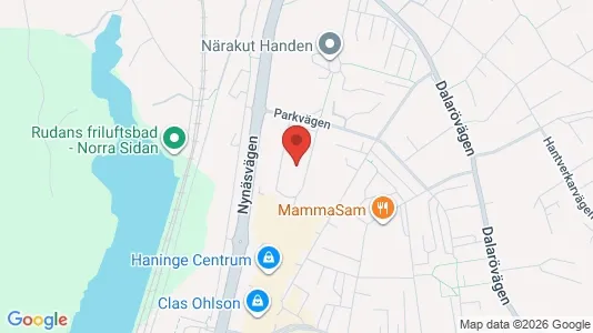 Apartments for rent i Haninge - kort over placeringen