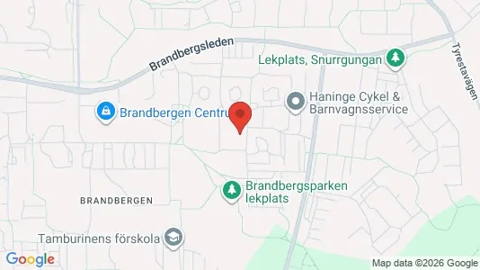 Apartments for rent i Haninge - kort over placeringen