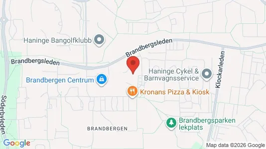 Apartments for rent i Haninge - kort over placeringen