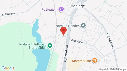 Apartments for rent i Haninge - kort over placeringen