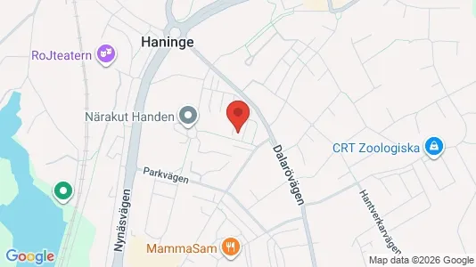 Apartments for rent i Haninge - kort over placeringen