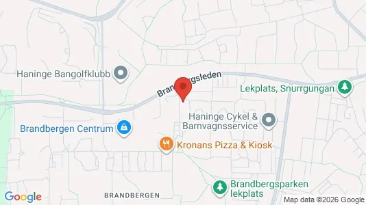 Apartments for rent i Haninge - kort over placeringen