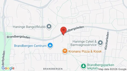 Apartments for rent i Haninge - kort over placeringen