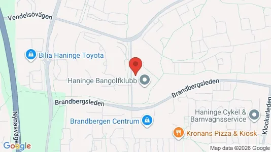 Apartments for rent i Haninge - kort over placeringen