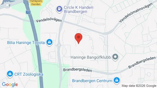 Apartments for rent i Haninge - kort over placeringen