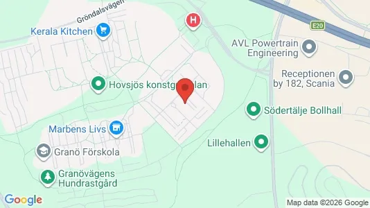Apartments for rent i Södertälje - kort over placeringen