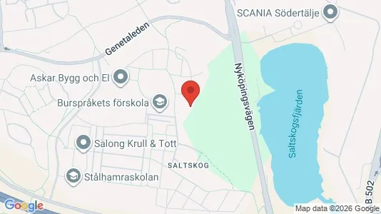 Apartments for rent i Södertälje - kort over placeringen