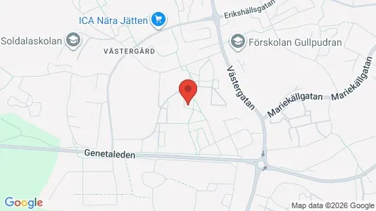 Apartments for rent i Södertälje - kort over placeringen