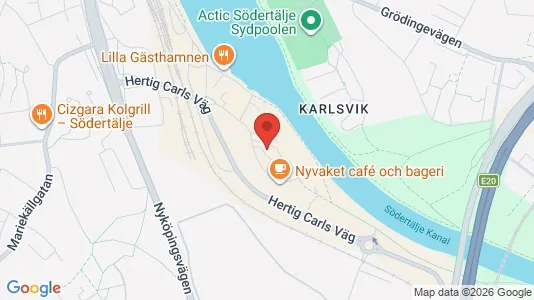 Apartments for rent i Södertälje - kort over placeringen