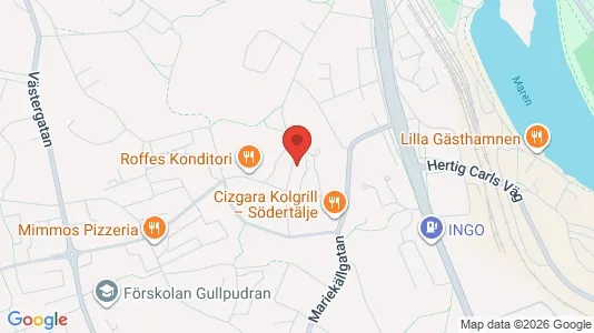Apartments for rent i Södertälje - kort over placeringen