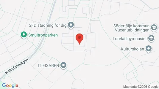 Apartments for rent i Södertälje - kort over placeringen