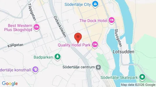 Apartments for rent i Södertälje - kort over placeringen
