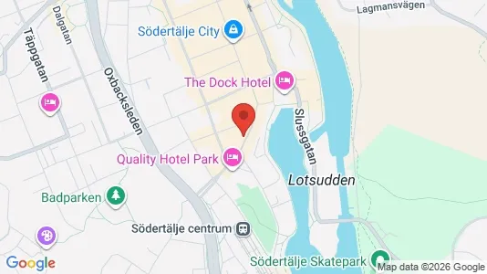 Apartments for rent i Södertälje - kort over placeringen