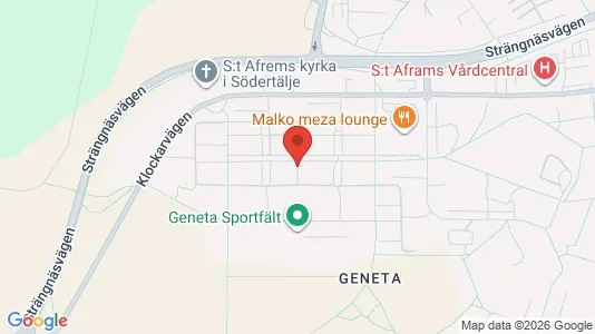 Apartments for rent i Södertälje - kort over placeringen