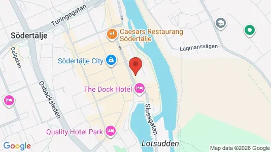 Apartments for rent i Södertälje - kort over placeringen