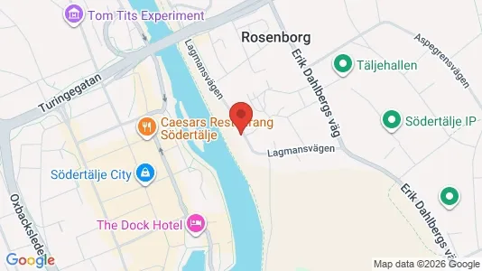 Apartments for rent i Södertälje - kort over placeringen