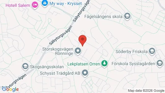 Apartments for rent i Salem - kort over placeringen