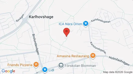 Apartments for rent i Södertälje - kort over placeringen