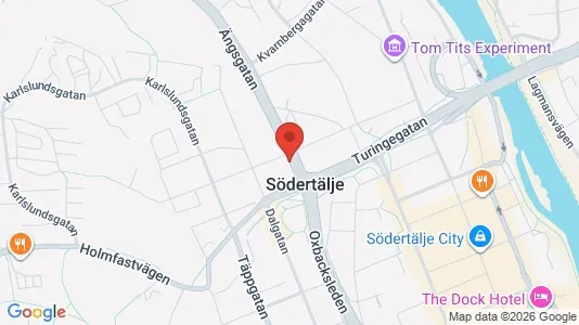 Apartments for rent i Södertälje - kort over placeringen