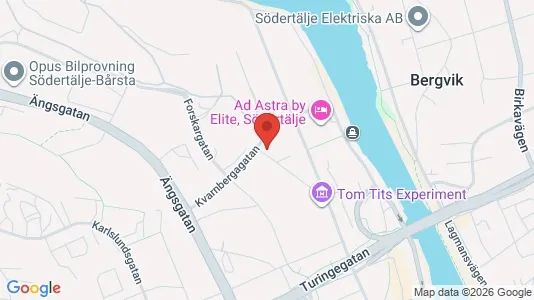 Apartments for rent i Södertälje - kort over placeringen