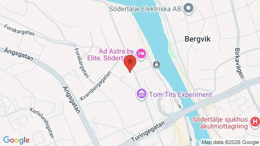 Apartments for rent i Södertälje - kort over placeringen