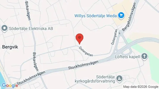 Apartments for rent i Södertälje - kort over placeringen