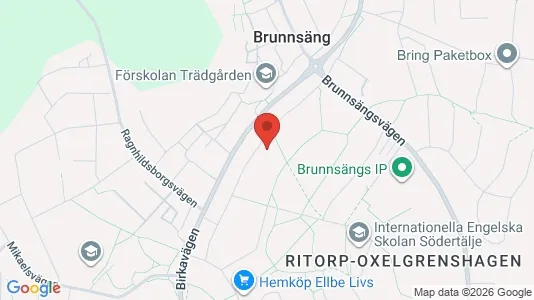 Apartments for rent i Södertälje - kort over placeringen