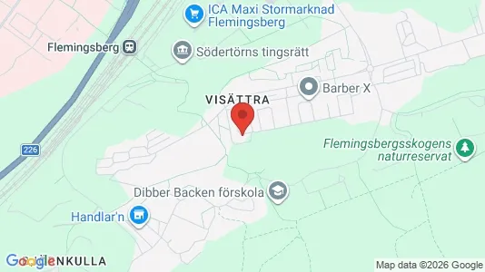 Apartments for rent i Huddinge - kort over placeringen