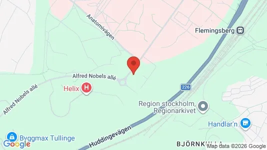 Apartments for rent i Huddinge - kort over placeringen