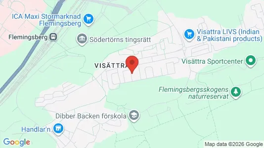 Apartments for rent i Huddinge - kort over placeringen