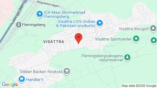Apartments for rent i Huddinge - kort over placeringen