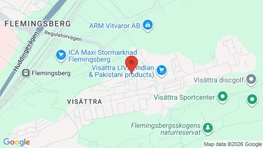 Apartments for rent i Huddinge - kort over placeringen