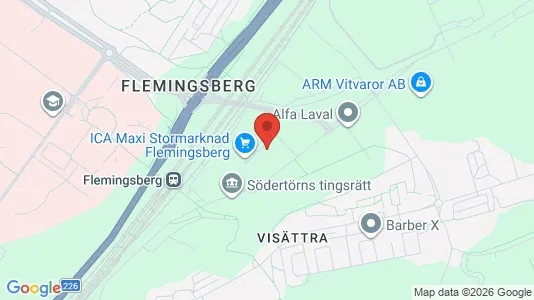 Apartments for rent i Huddinge - kort over placeringen
