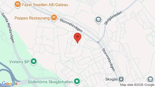 Apartments for rent i Huddinge - kort over placeringen