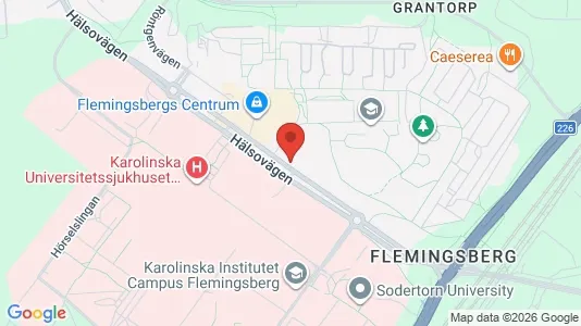 Apartments for rent i Huddinge - kort over placeringen