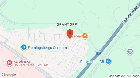 Apartments for rent i Huddinge - kort over placeringen