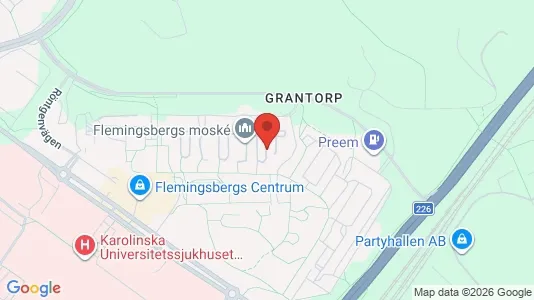 Apartments for rent i Huddinge - kort over placeringen