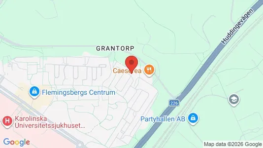 Apartments for rent i Huddinge - kort over placeringen