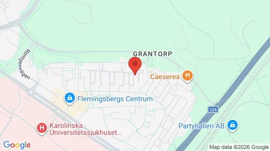 Apartments for rent i Huddinge - kort over placeringen