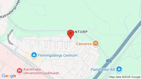 Apartments for rent i Huddinge - kort over placeringen