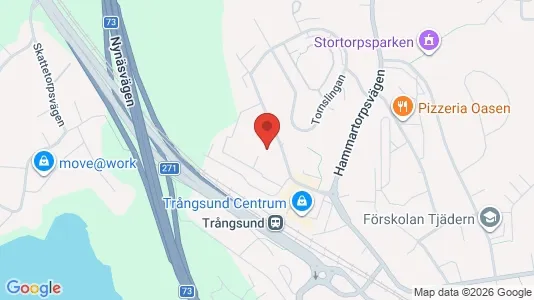 Apartments for rent i Huddinge - kort over placeringen