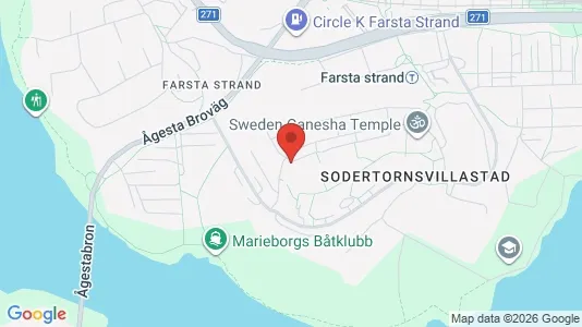Apartments for rent i Stockholm South - kort over placeringen