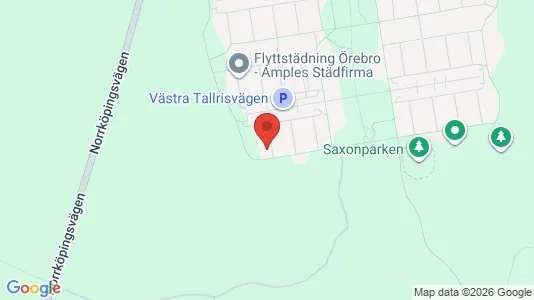 Apartments for rent i Örebro - kort over placeringen